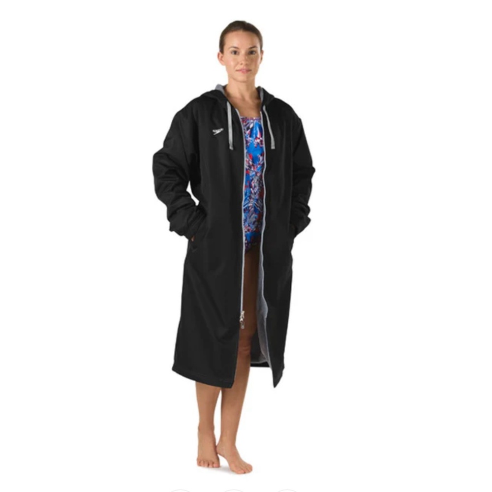 Speedo Unisex Parka – Black / Medium